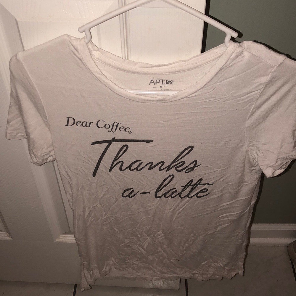 cute white tee